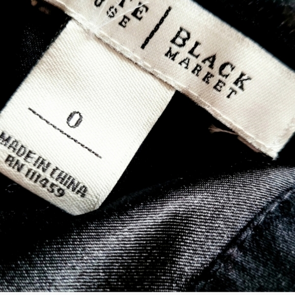 White house black market strapless corset blouse size 0 - Picture 7 of 8